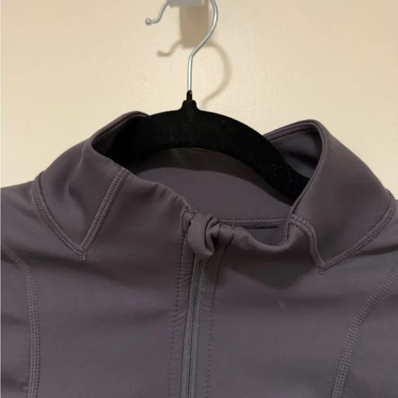 💜Sweaty Betty Purple/Gray Women's Jersey Long Sleeve Top💜STUNNING 💜 - Picture 10 of 16